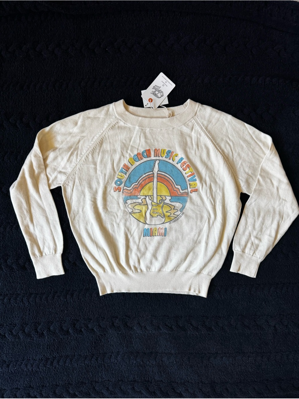 Cream 'South Beach Music Festival Miami' Graphic Sweatshirt